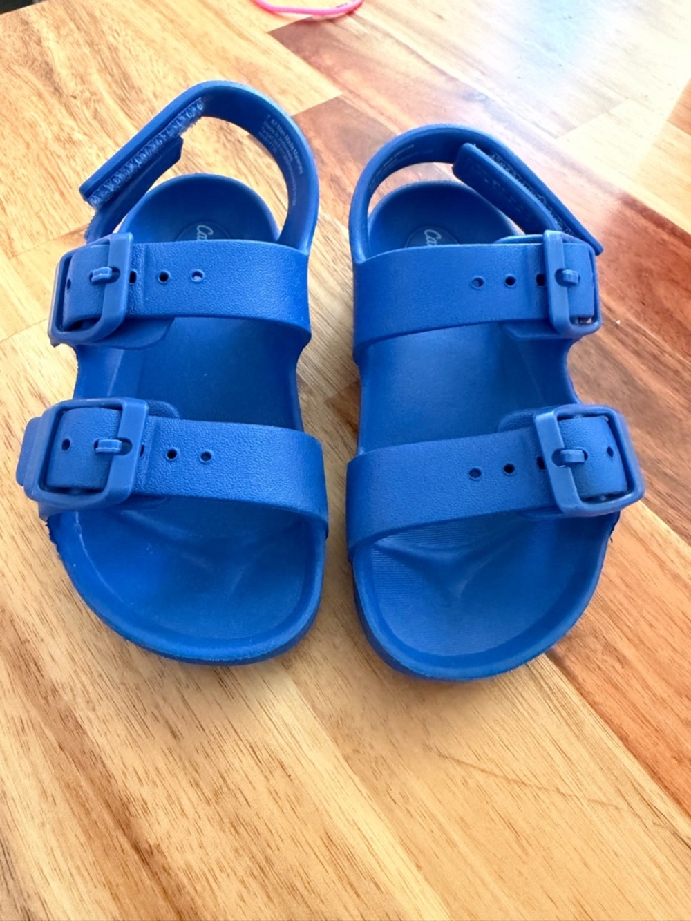 Cat & Jack Royal Blue Double-Strap Kids Sandals